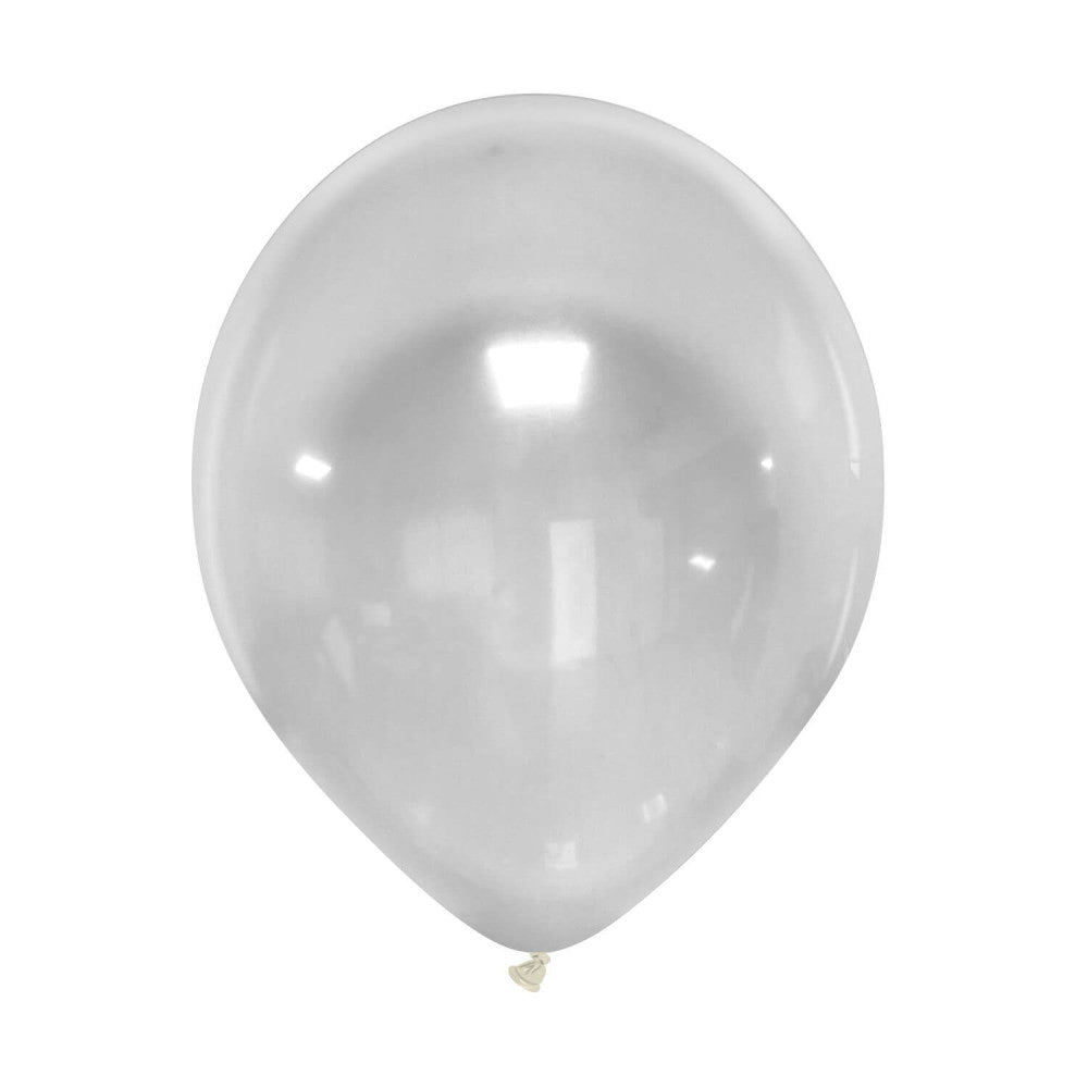 Cattex 12" Transparent Premium Latex Balloons – (Pack of 15)