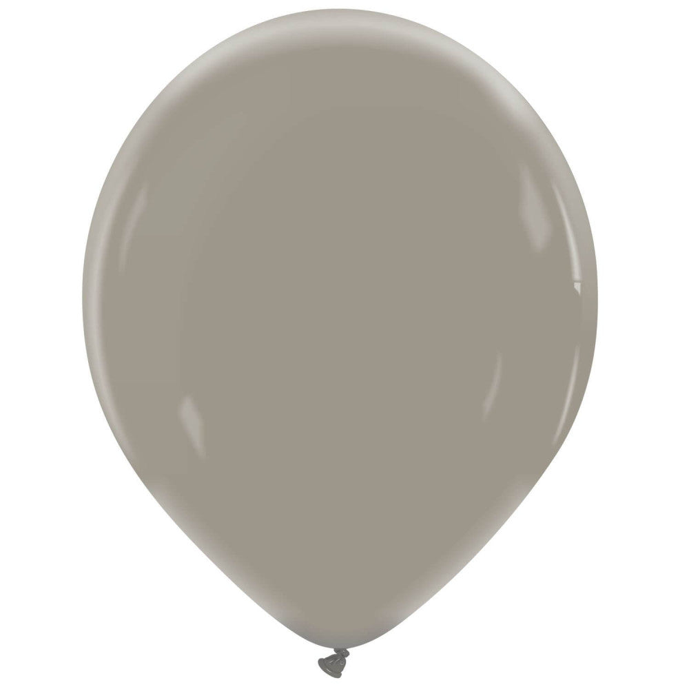 Cattex 14" Lead Grey Premium Latex Balloons – (Pack of 10)