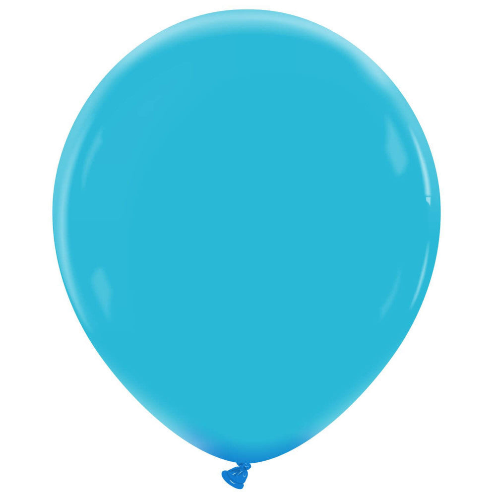 Cattex 18" Azure Premium Latex Balloons – (Pack of 10)