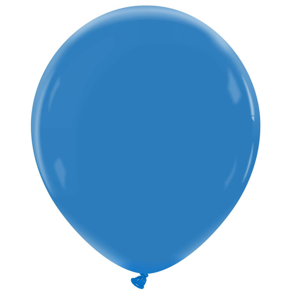 Cattex 18" Cobalt Blue Premium Latex Balloons – (Pack of 25)