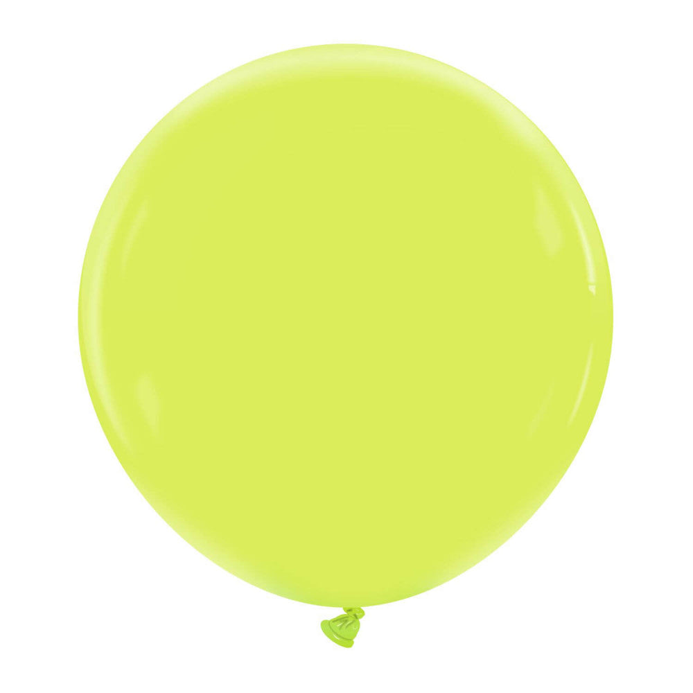 Cattex 24" Apple Green Premium Latex Balloons – (1 Piece)