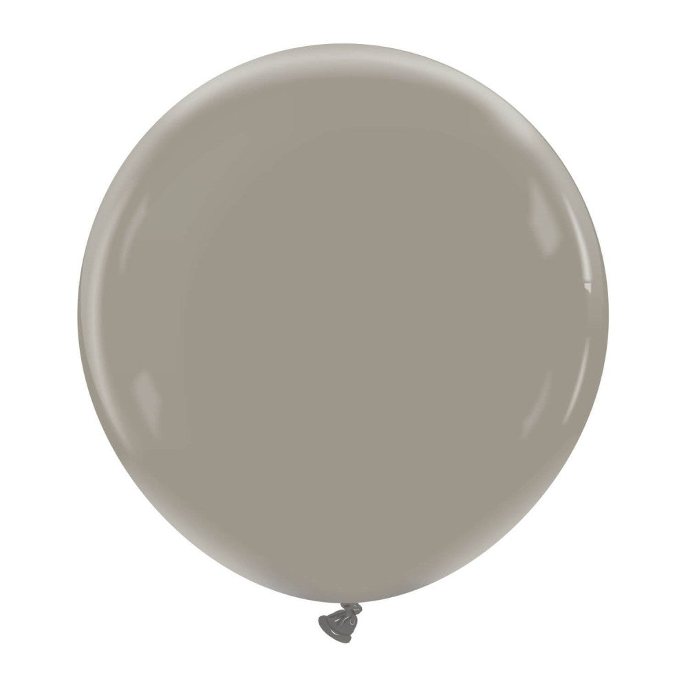 Cattex 24" Lead Grey Premium Latex Balloons – (1 Piece)
