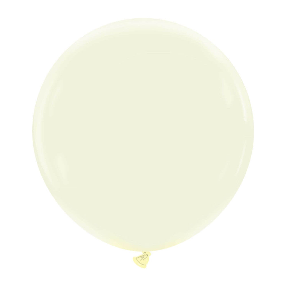 Cattex 24" Vanilla Premium Latex Balloons – (1 Piece)