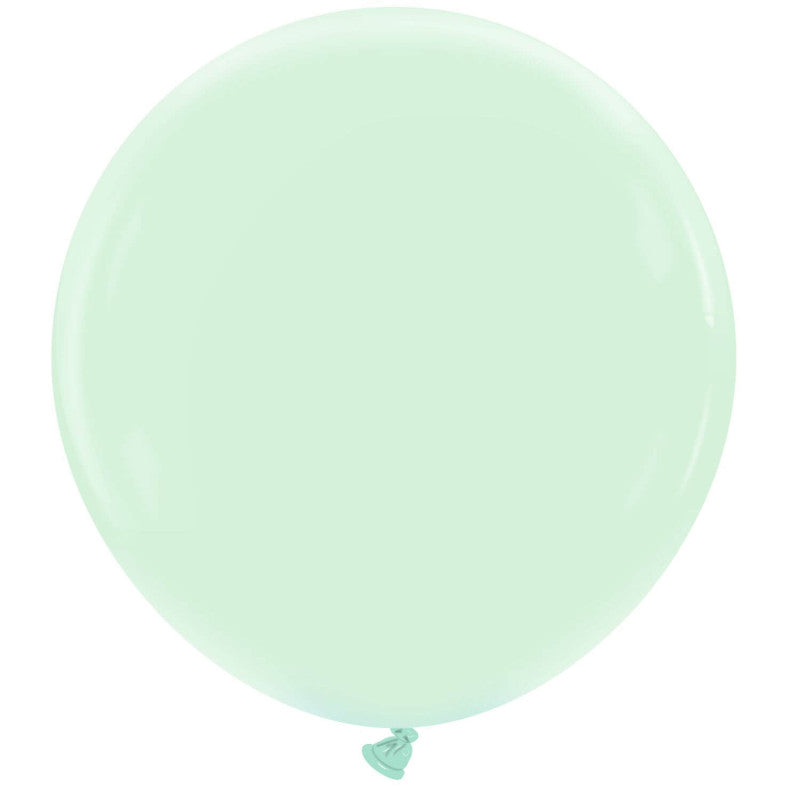 Cattex 36" Mint Cream Premium Latex Balloons – (1 Piece)