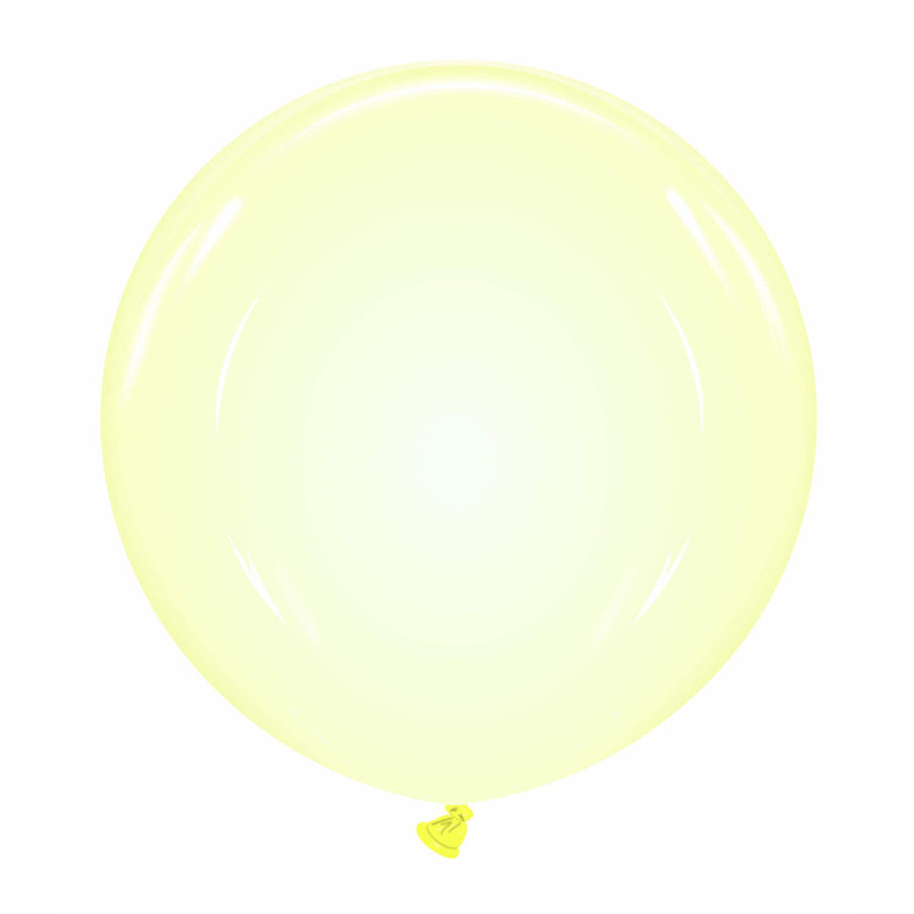 Cattex 24" Soap Yellow Premium Latex Balloons – (1 Piece)