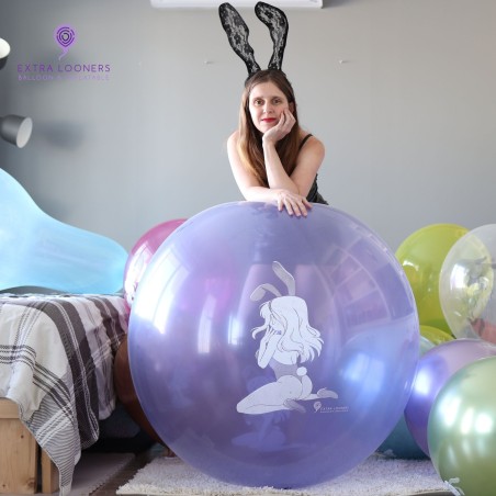 Cattex 40" Rond - Easter - Violet Cristal - 2 PCS - Ballons en latex