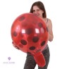 Cattex 18" Premium - Polka Dots - Assortiment Cristal - 25 PCS - Ballons en latex
