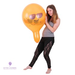 Cattex 18" Premium - Cool Smiley - Assortiment Cristal - 25 PCS - Ballons en latex