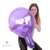 Cattex 18" Premium - Cool Smiley - Assortiment Cristal - 25 PCS - Ballons en latex