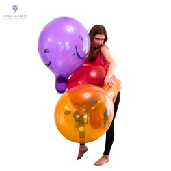 Cattex 18" Premium - Smiley - Assortiment Cristal - 1 PCS - Ballons en latex