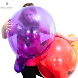 Cattex 18" Premium - Smiley - Assortiment Cristal - 1 PCS - Ballons en latex