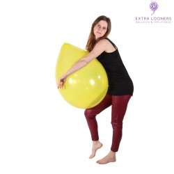 Globos Payaso / Unique 16" - Crystal Yellow - 10 PCS - Latex Balloons