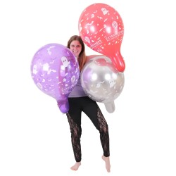 Cattex 18" Premium Logo Halloween - Assortiment - 25 PCS - Ballons en latex