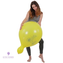Globos Payaso / Unique 20" PunchBall - Imprimés Divers - Assortiement - 5 PCS - Ballon en Latex