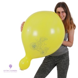 Globos Payaso / Unique 20" PunchBall - Imprimés Divers - Assortiement - 10 PCS - Ballon en Latex