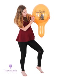 Cattex 14" Premium Halloween Castle – Crystal Orange – 50 PCS - Latex Balloons