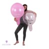 Cattex 18" Premium Octobre Rose - Assortiment Rose  - 10 PCS - Ballons en latex