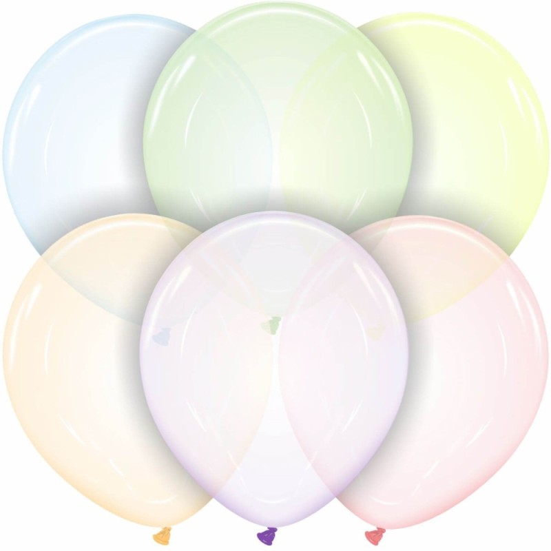 Belbal 17" B150 - Soap Assorted - 25 PCS - Latex Balloons