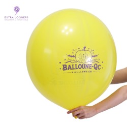 Cattex 18" PunchBall - Halloween de Balloune-QC - Assortiement - 1 PCS - Ballon en Latex