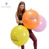 Cattex 18" PunchBall - Halloween de Balloune-QC - Assortiement - 1 PCS - Ballon en Latex