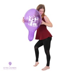 Cattex 14" Premium Sorcière Halloween - Violet Cristal - 1 PCS - Ballons en latex