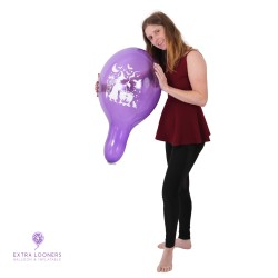 Cattex 14" Premium Sorcière Halloween - Violet Cristal - 1 PCS - Ballons en latex