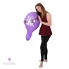 Cattex 14" Premium Sorcière Halloween - Violet Cristal - 1 PCS - Ballons en latex