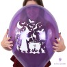 Cattex 14" Premium Sorcière Halloween - Violet Cristal - 1 PCS - Ballons en latex