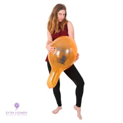 Cattex 14" Premium Château Halloween - Orange Cristal - 1 PCS - Ballons en latex