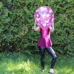 Cattex 18" Premium - Coeur - Assortiment Cristal - 25 PCS - Ballons en latex