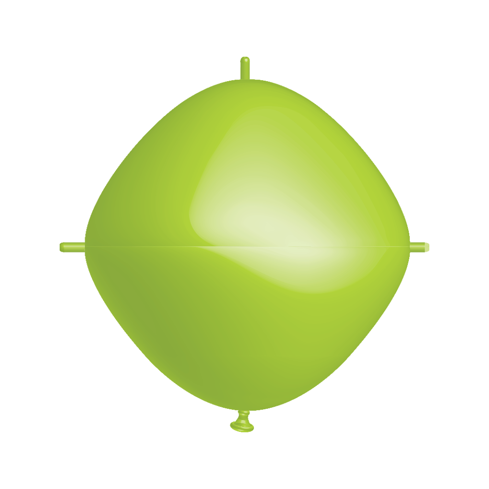 Rifco / BWS 18" Squareloon Light Green Latex Balloon – (1 Piece)