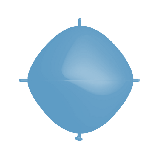 Rifco / BWS 18" Squareloon Light Blue Latex Balloon – (1 Piece)