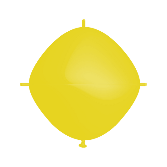 Rifco / BWS 18" Squareloon Yellow Latex Balloon – (1 Piece)