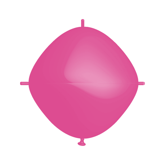 Rifco / BWS 18" Squareloon Fuchsia Latex Balloon – (1 Piece)