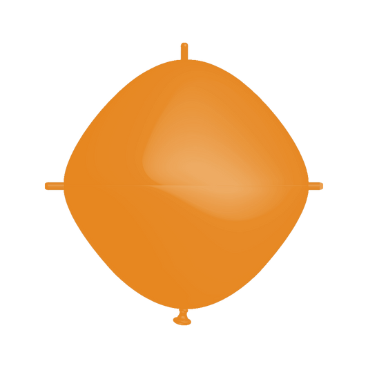 Rifco / BWS 18" Squareloon Orange Latex Balloon – (1 Piece)