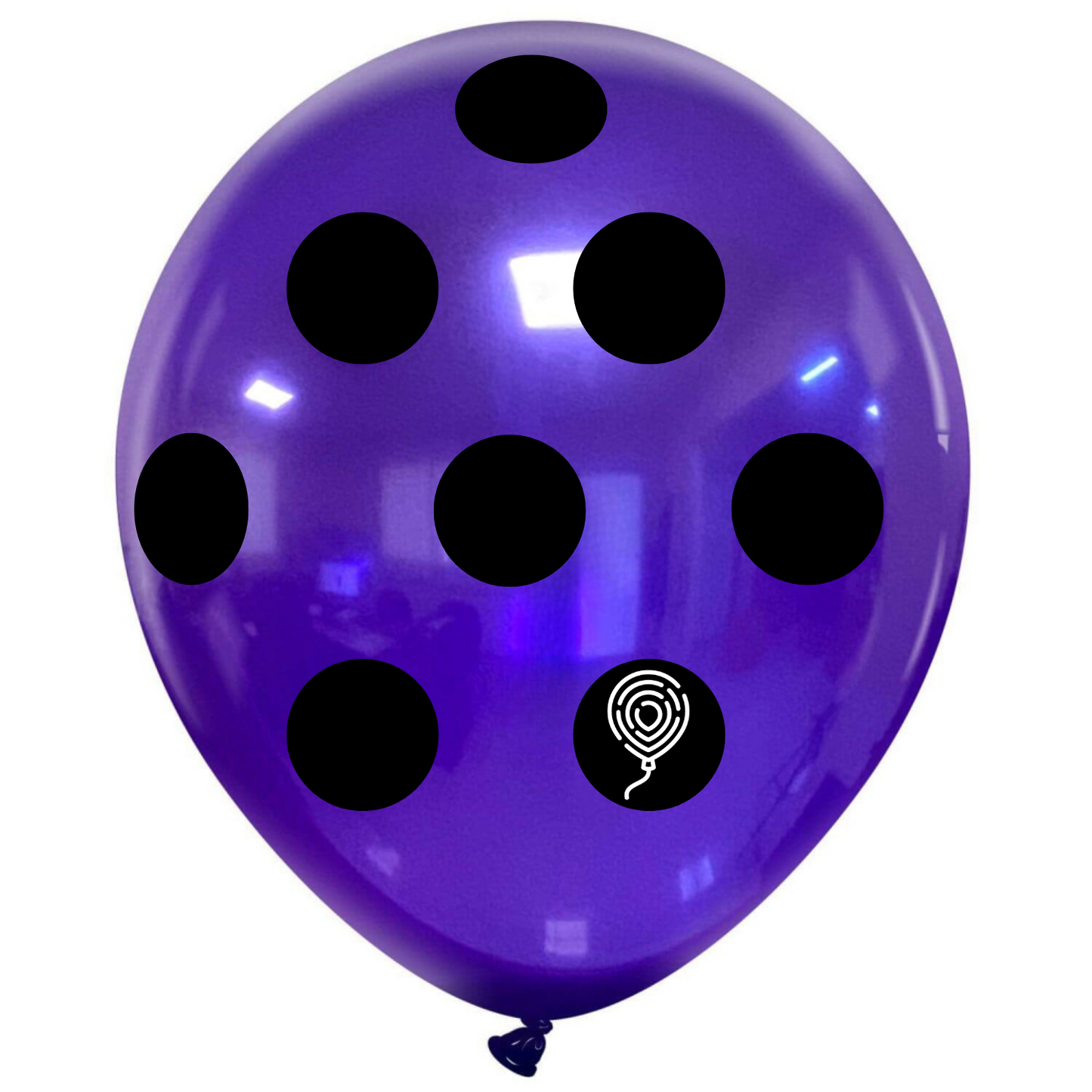 Cattex 18" Crystal Polka Dots Premium Latex Balloons – Color Choices (Pack of 14)