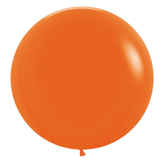 Sempertex R24 Fashion Orange Latex Balloon – (1 Piece)