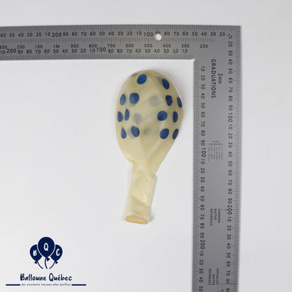 Globos Payaso 16" Crystal Dots Latex Balloons – (Pack of 25)