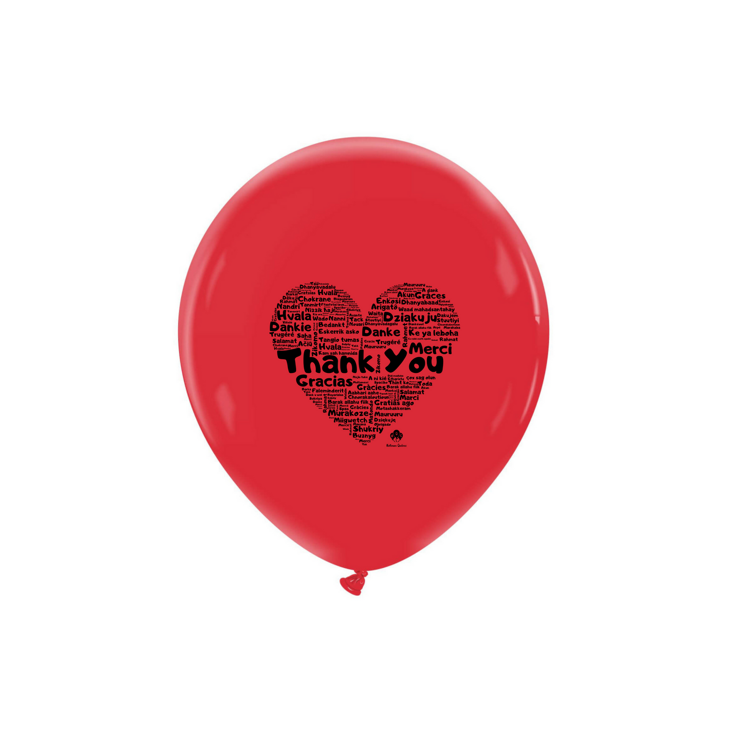 Cattex 18" Thank You Premium Latex Balloons – (Pack of 20)