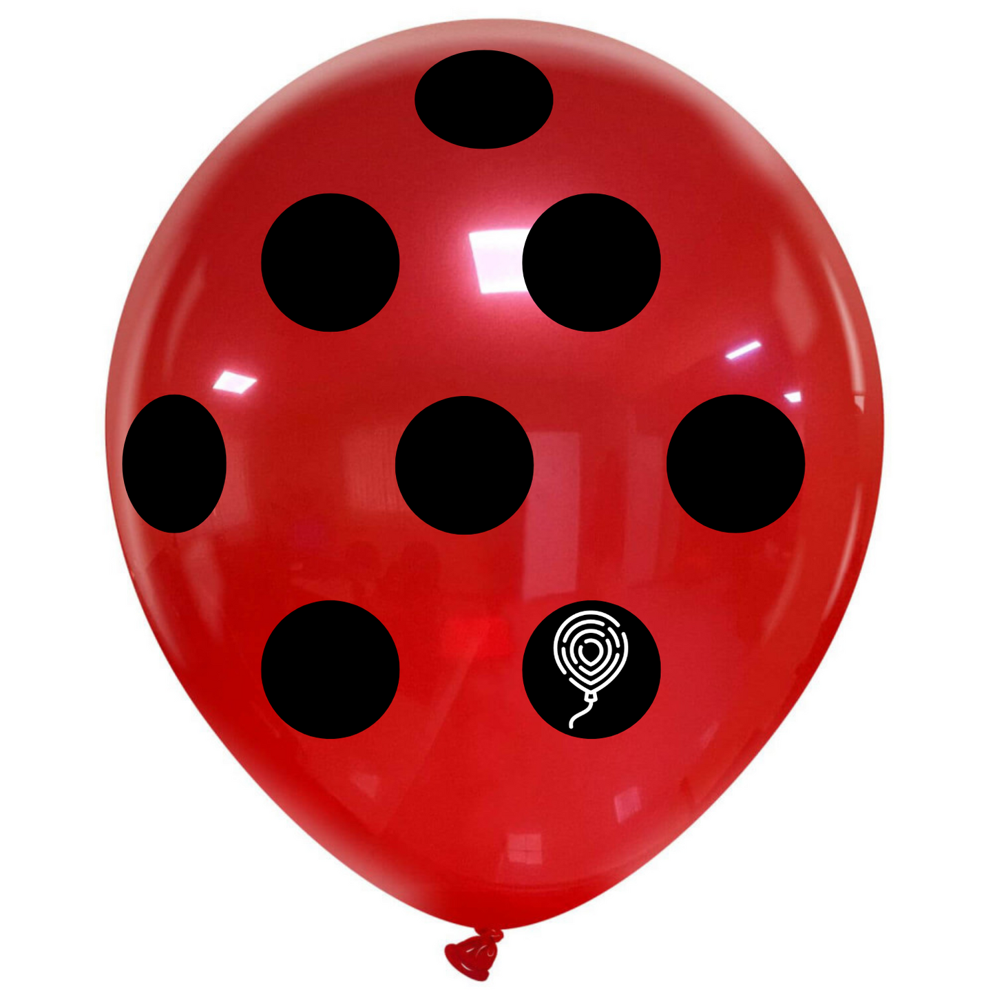 Cattex 18" Crystal Polka Dots Premium Latex Balloons – Color Choices (Pack of 14)