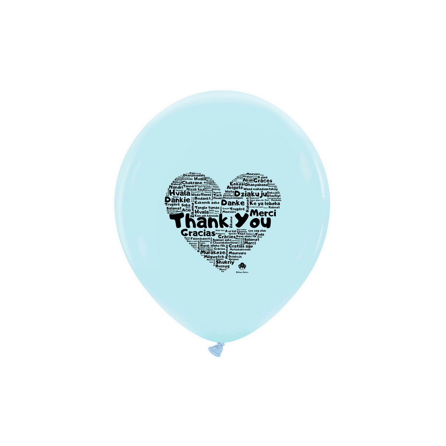 Cattex 18" Thank You Premium Latex Balloons – (Pack of 20)