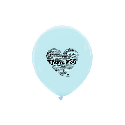 Cattex 18" Thank You Premium Latex Balloons – (Pack of 20)