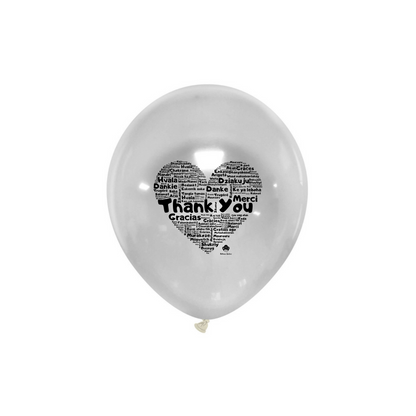 Cattex 18" Thank You Premium Latex Balloons – (Pack of 20)