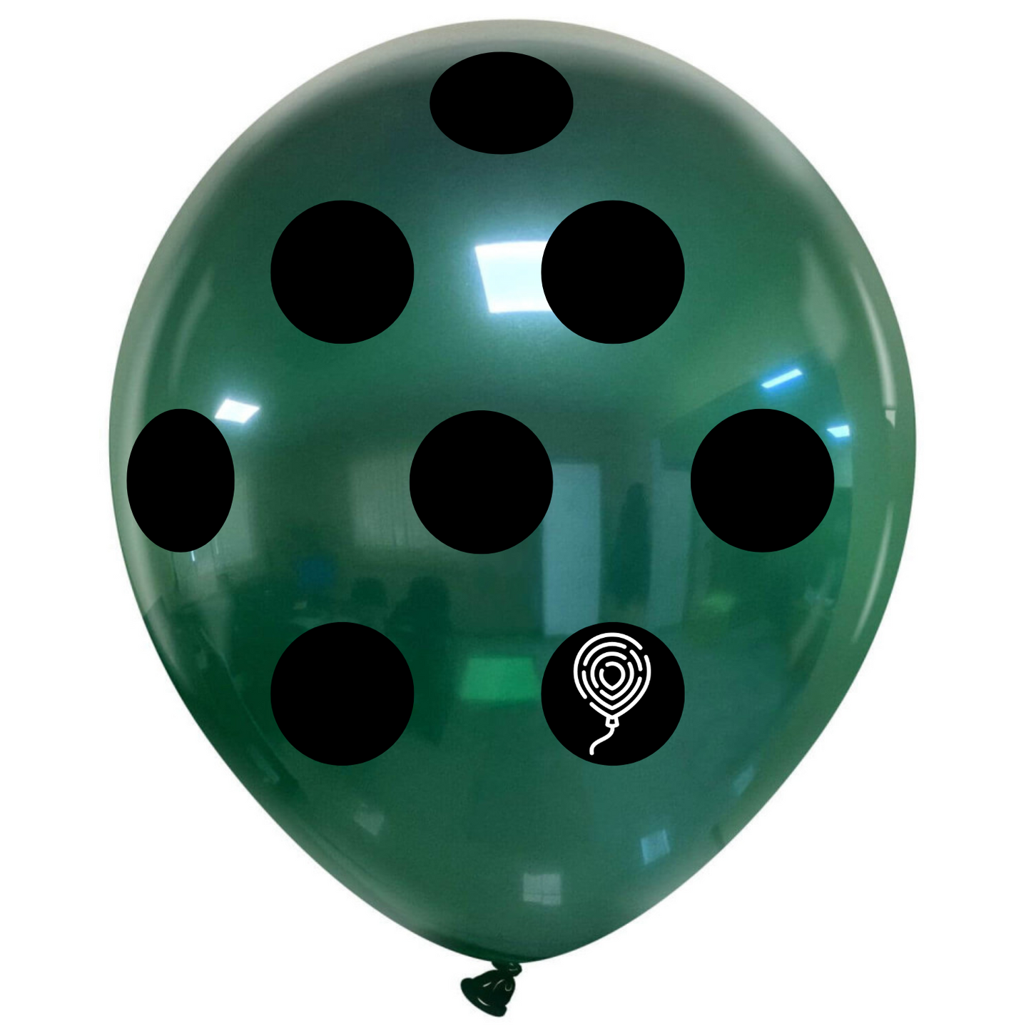 Cattex 18" Crystal Polka Dots Premium Latex Balloons – Color Choices (Pack of 14)