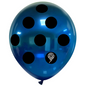 Cattex 18" Crystal Polka Dots Premium Latex Balloons – Color Choices (Pack of 14)