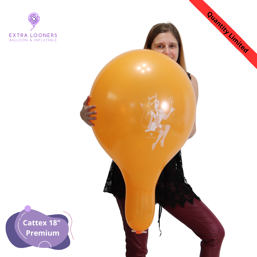 Cattex 18" Premium Assorted Lilith Halloween Latex Balloons – Limited Edition (Pack of 10)