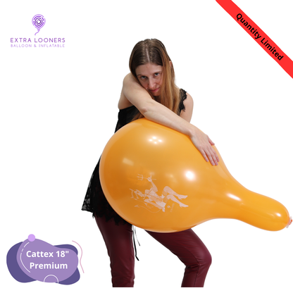 Cattex 18" Premium Assorted Lilith Halloween Latex Balloons – Limited Edition (Pack of 10)