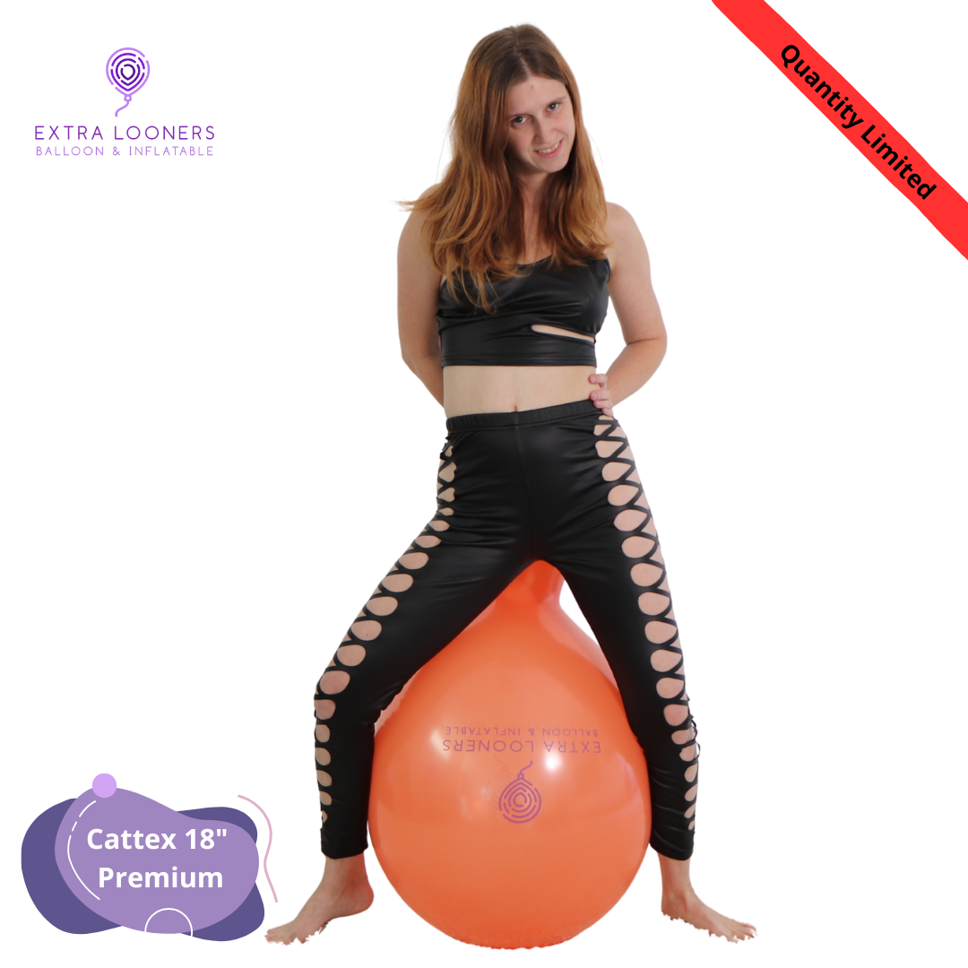 Cattex 18" Standard Extra Looner Premium Latex Balloons – Limited Edition (Pack of 10)