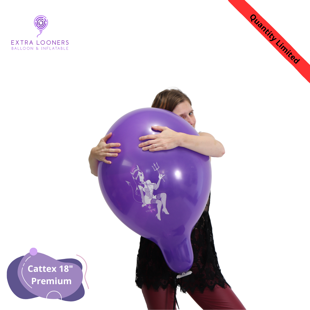 Cattex 18" Premium Assorted Lilith Halloween Latex Balloons – Limited Edition (Pack of 10)