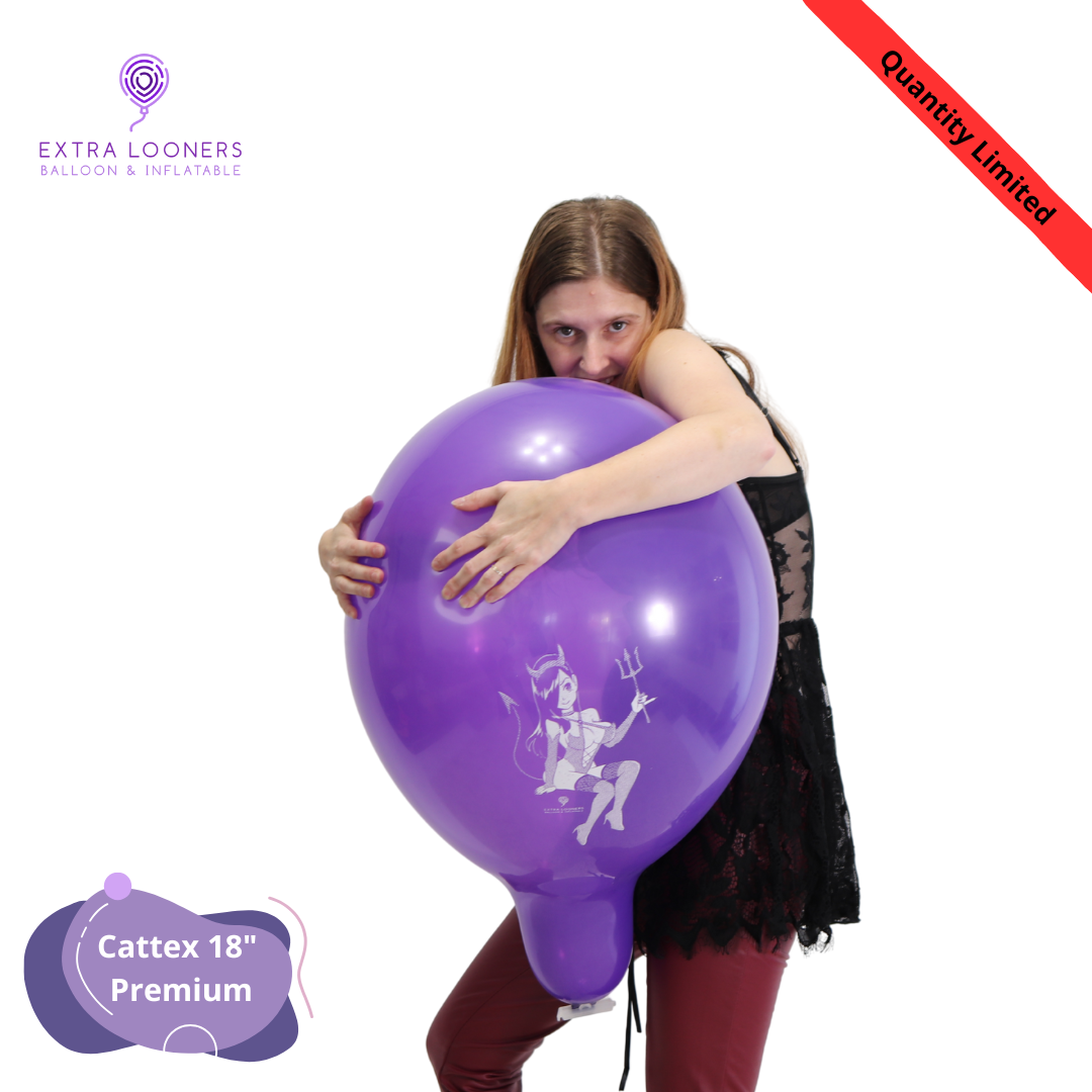 Cattex 18" Premium Assorted Lilith Halloween Latex Balloons – Limited Edition (Pack of 10)